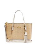 Coach Mollie Tote 25 In Straw
