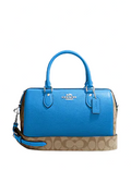 Coach Rowan Satchel In Signature Canvas
