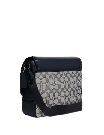 Coach Sprint Map Bag 25 In Signature Jacquard