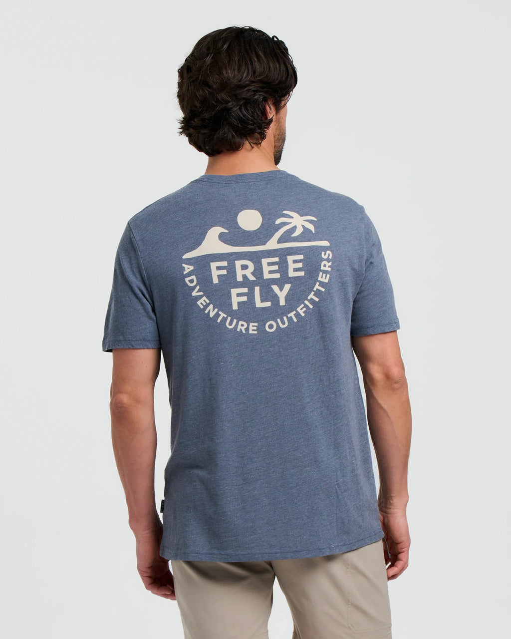 Rising Tide Tee - Heather Storm Cloud