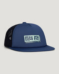 Toddler Tiki Foam Trucker Hat - Pacific Blue