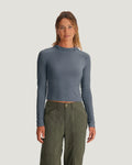 Women's Elevate Lightweight Fitted Hoodie - Stormy Sea