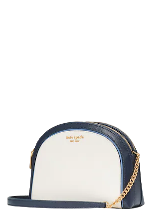 Kate Spade New York Morgan Colorblocked Double zip Dome Crossbody