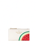 Kate Spade New York Watermelon Small Slim Bifold Wallet