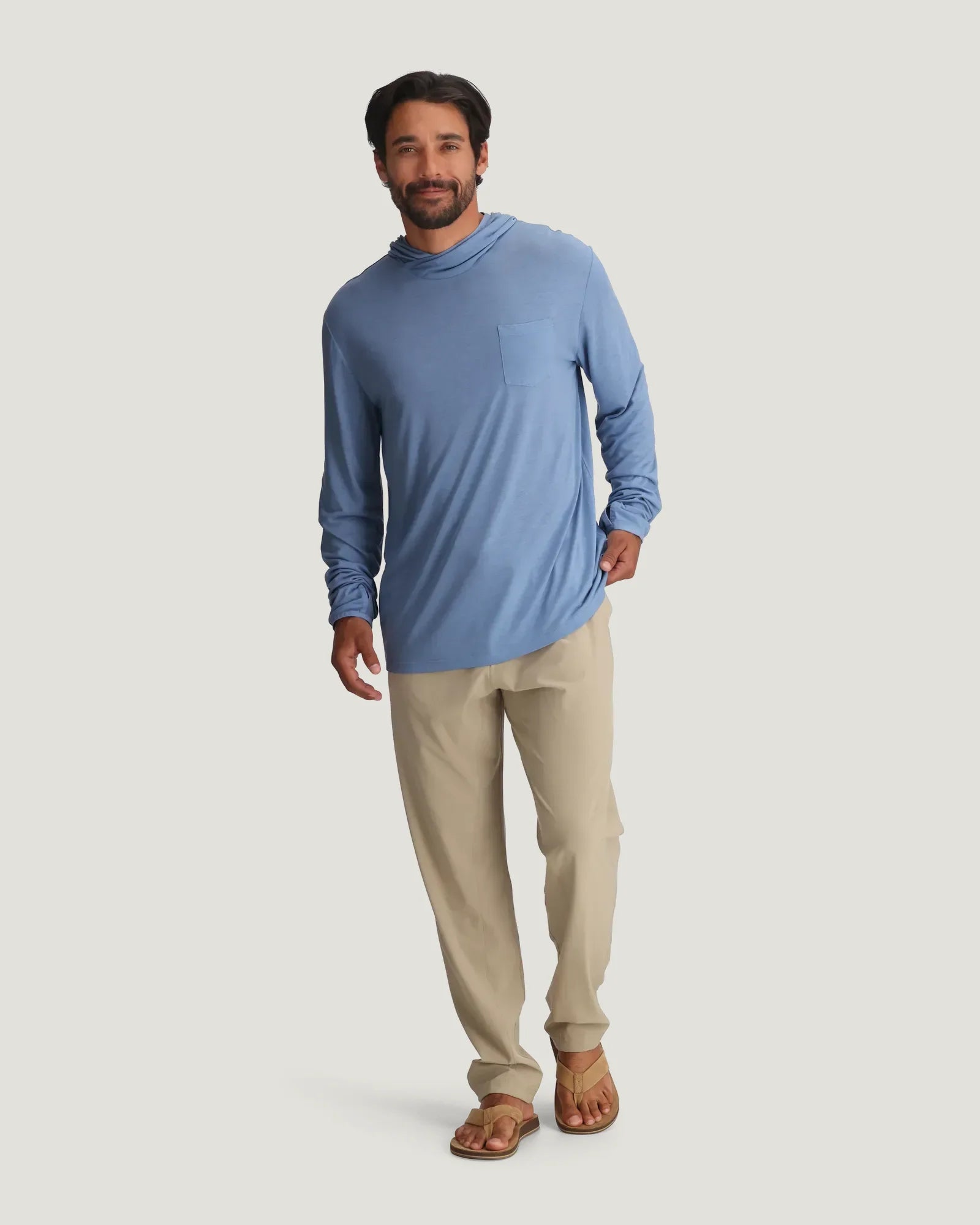 Men's Bamboo Lightweight Hoodie - Last Light