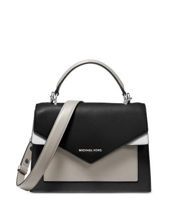 Michael Michael Kors Ludlow Colorblocked Leather Satchel