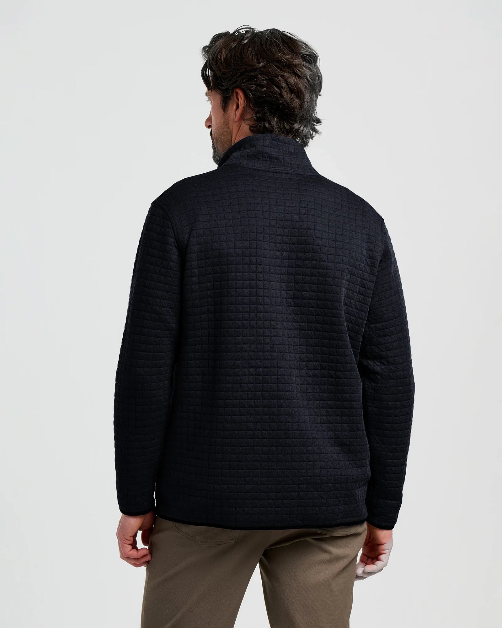 Men's Downvalley Quarter Zip - Black