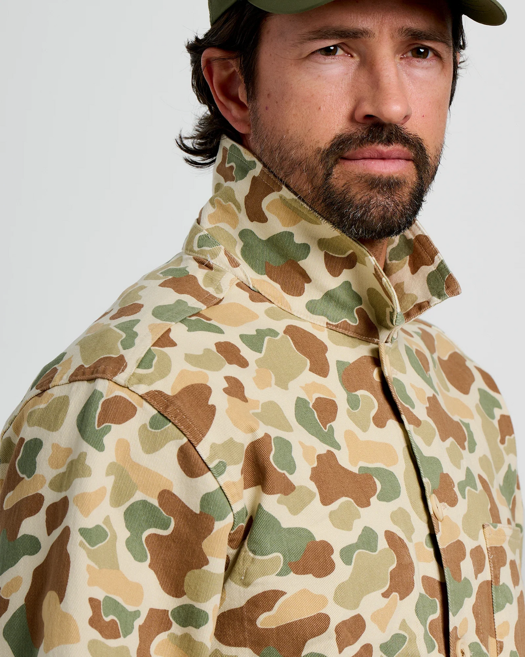 Men's Folly Twill Chore Coat - Vintage Camo