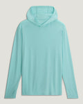 Men's Bamboo Shade Hoodie - Heather Bahama Blue