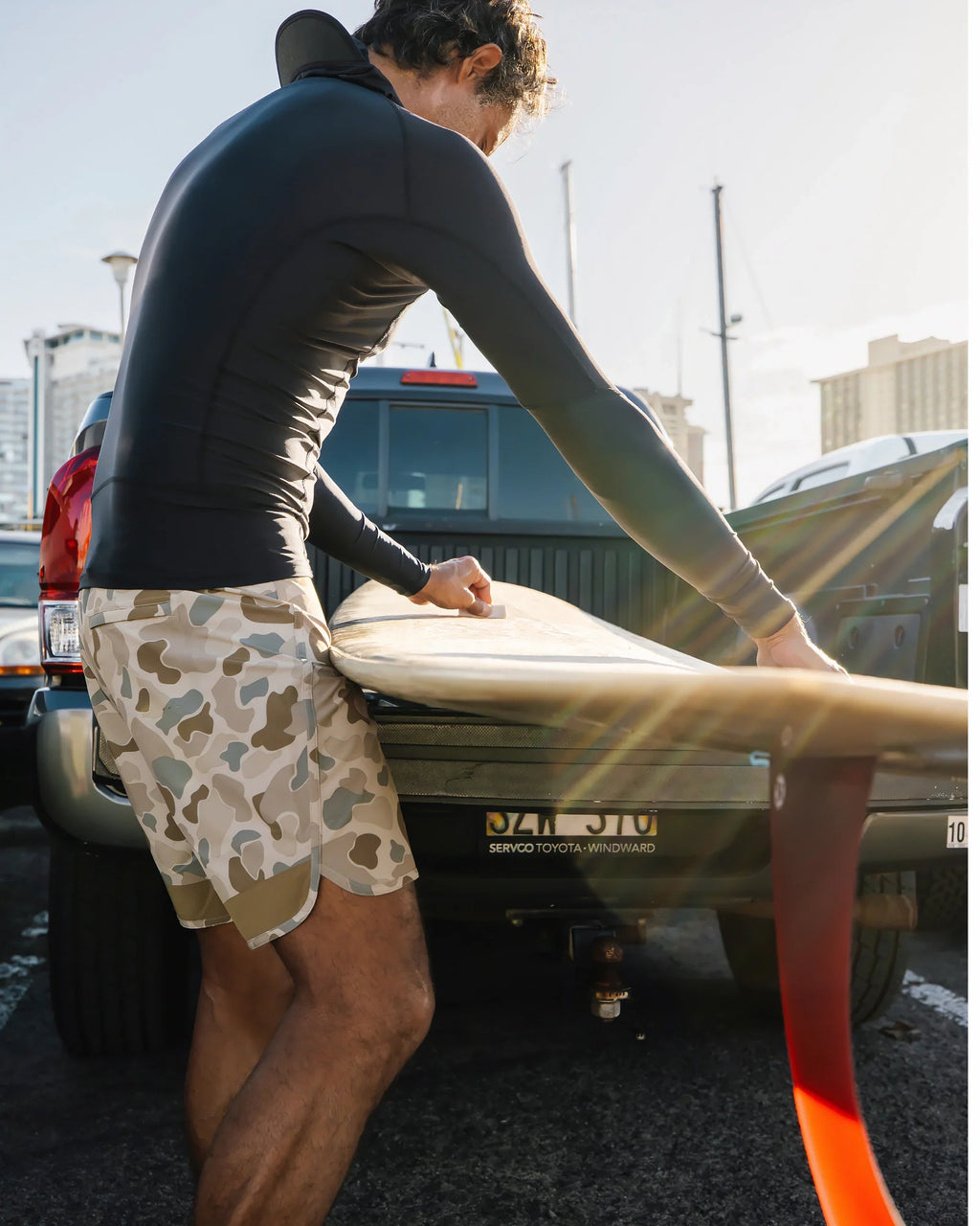 Men's Dawn Patrol Boardshort - Pacific Blue
