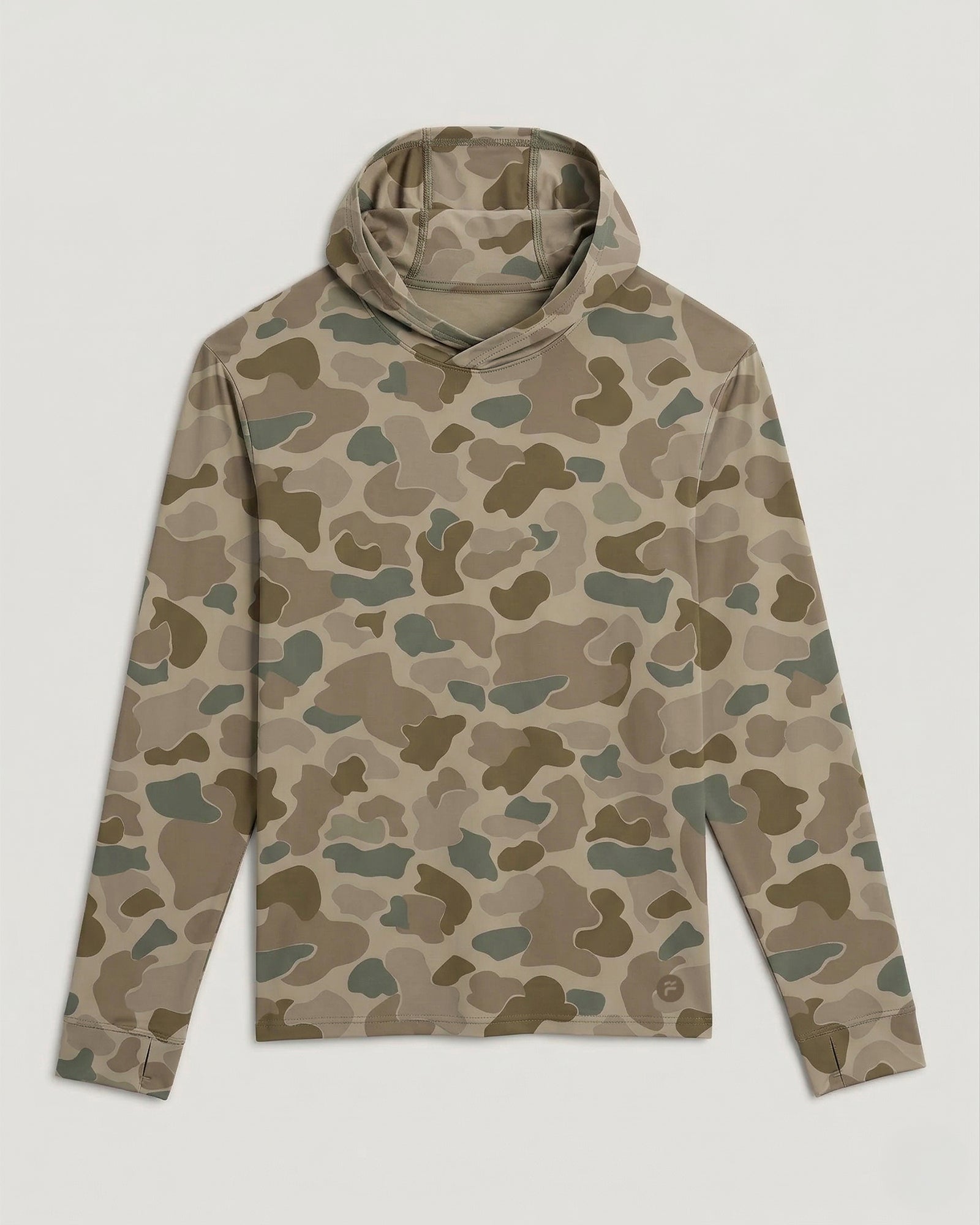 Men's Elevate Lightweight Hoodie - Vintage Camo Desert Tan