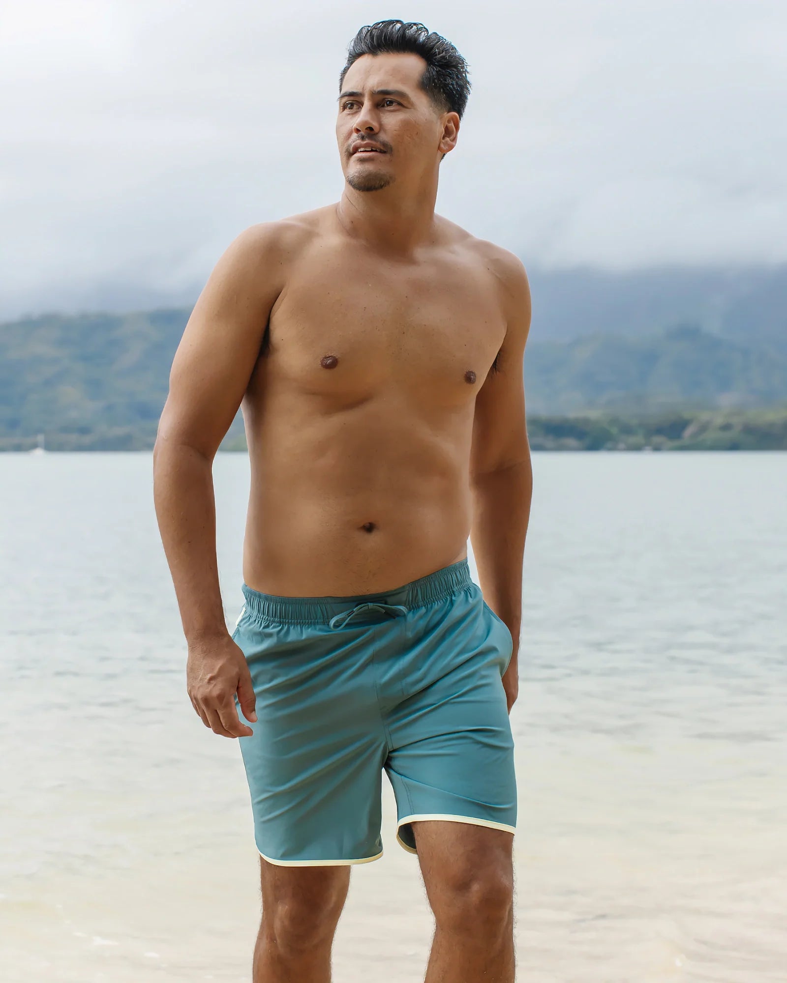 Men's Lined Downshore Trunk - Storm Cloud