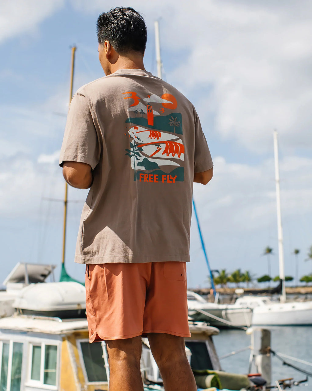 Men's Reverb Short Lined – 7" - Redwood