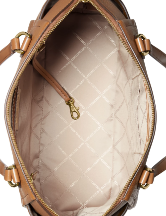 Michael Michael Kors Sienna Medium Leather Top-Zip Tote