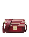 Michael Michael Kors Sloan Editor Geometric Leather Shoulder Bag
