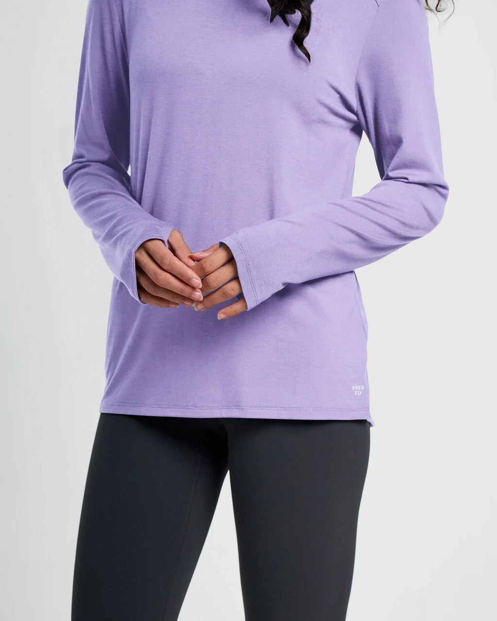 Women's Bamboo Shade Long Sleeve II - Bright Lavender