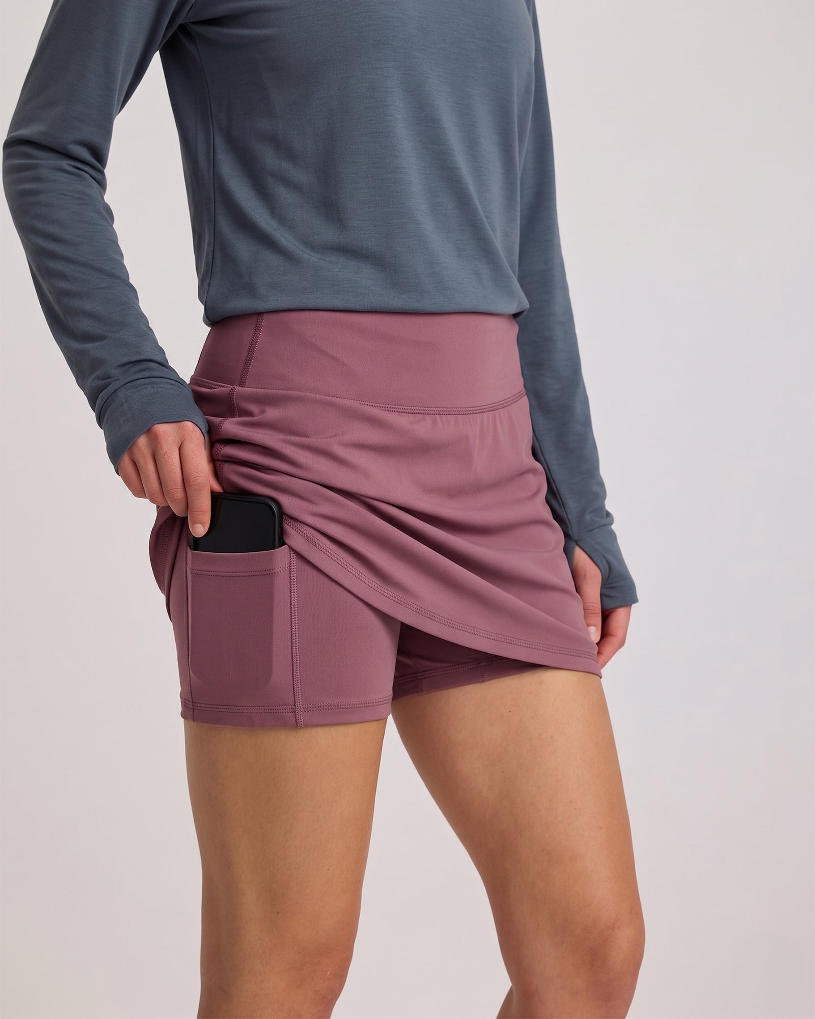 Women's All Day Skort - Plum
