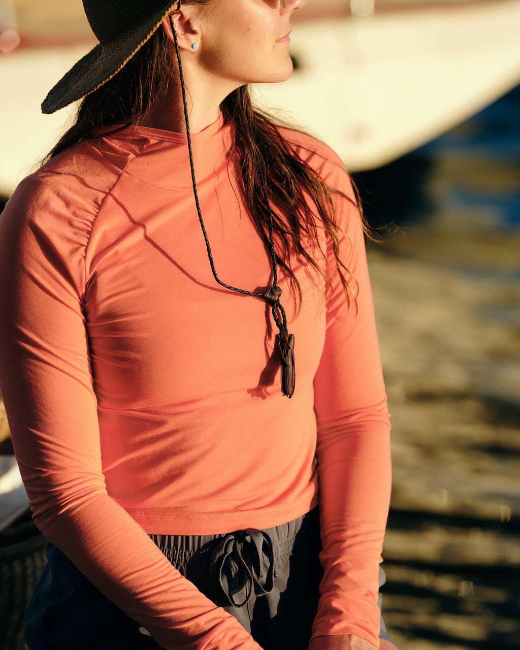 Women's Elevate Lightweight Fitted Hoodie - Heather Birch