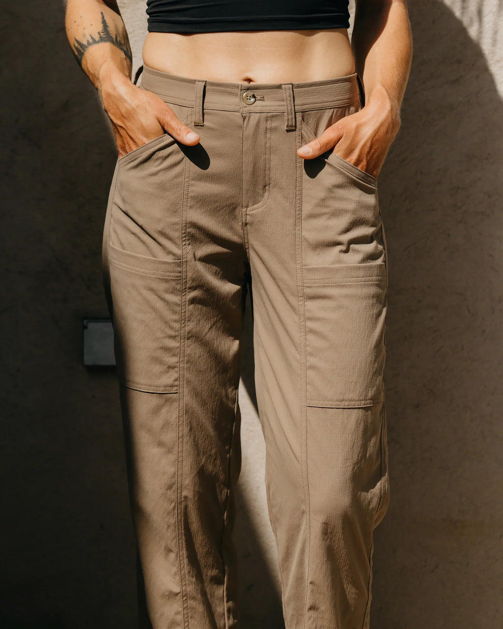 Women's Topogrid Pant - Stone