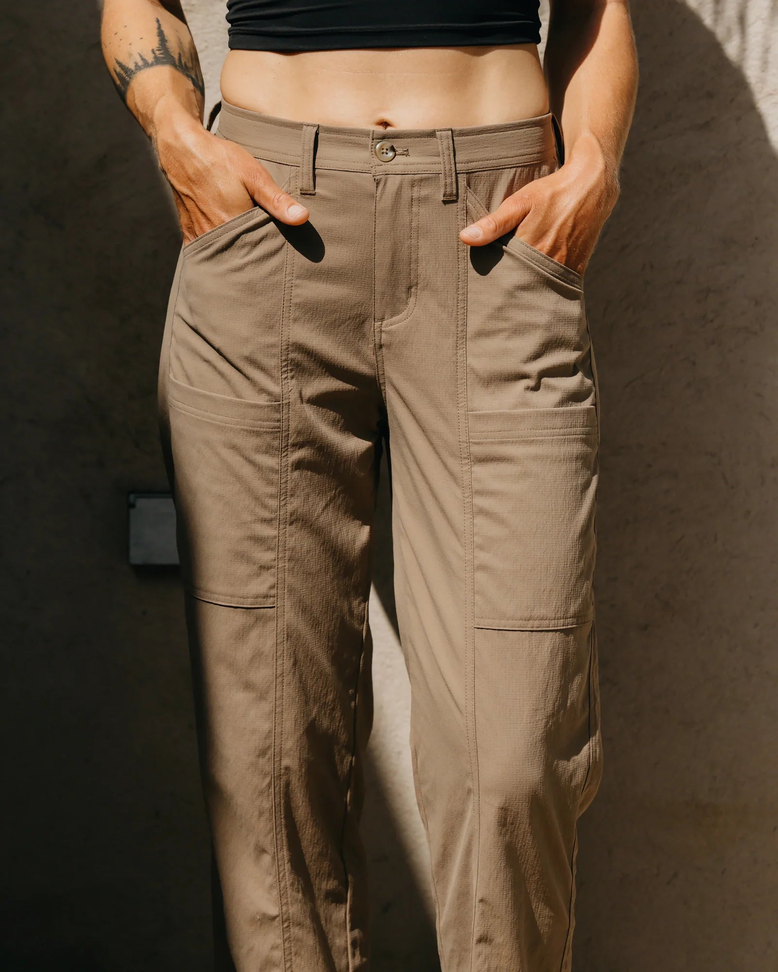 Women's Topogrid Pant - Stone