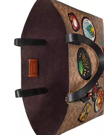 Coach Wizard Of Oz Coated Canvas Highline Tote