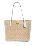 Coach City Tote in Signature Canvas