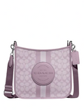 Coach Dempsey File Bag In Signature Jacquard With Stripe And Coach Patch