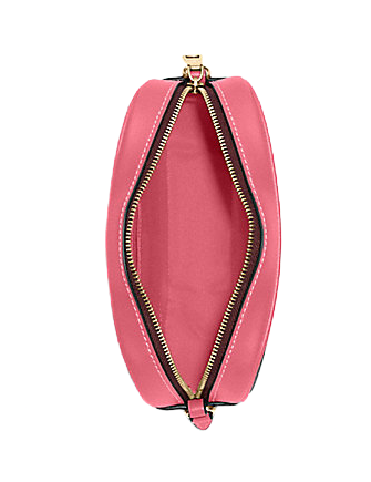 Coach Jamie Wristlet In Signature Canvas With Varsity Motif