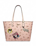 Coach X Disney Minnie Mouse Reversible City Tote