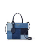Kate Spade New York Thompson Street Denim Fabric Sam Satchel