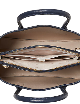 Kate Spade New York Margaux Canvas Stripe Medium Satchel