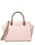 Michael Michael Kors Colorblock Selma Medium Top Zip Satchel